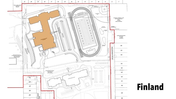 Finland Middle School Map