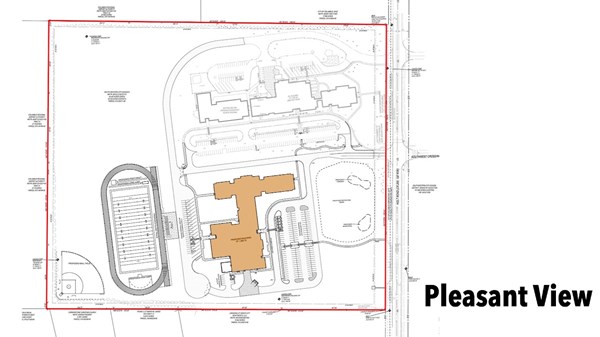 Pleasant View Middle School Map